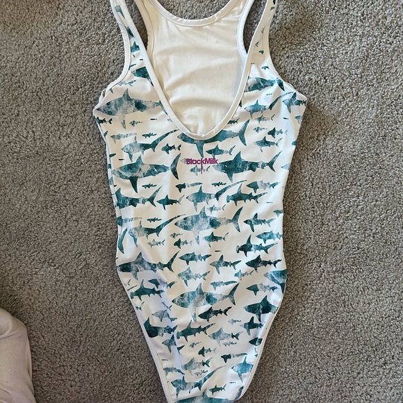 Shark one-piece swim suit - Picture 4 of 4
